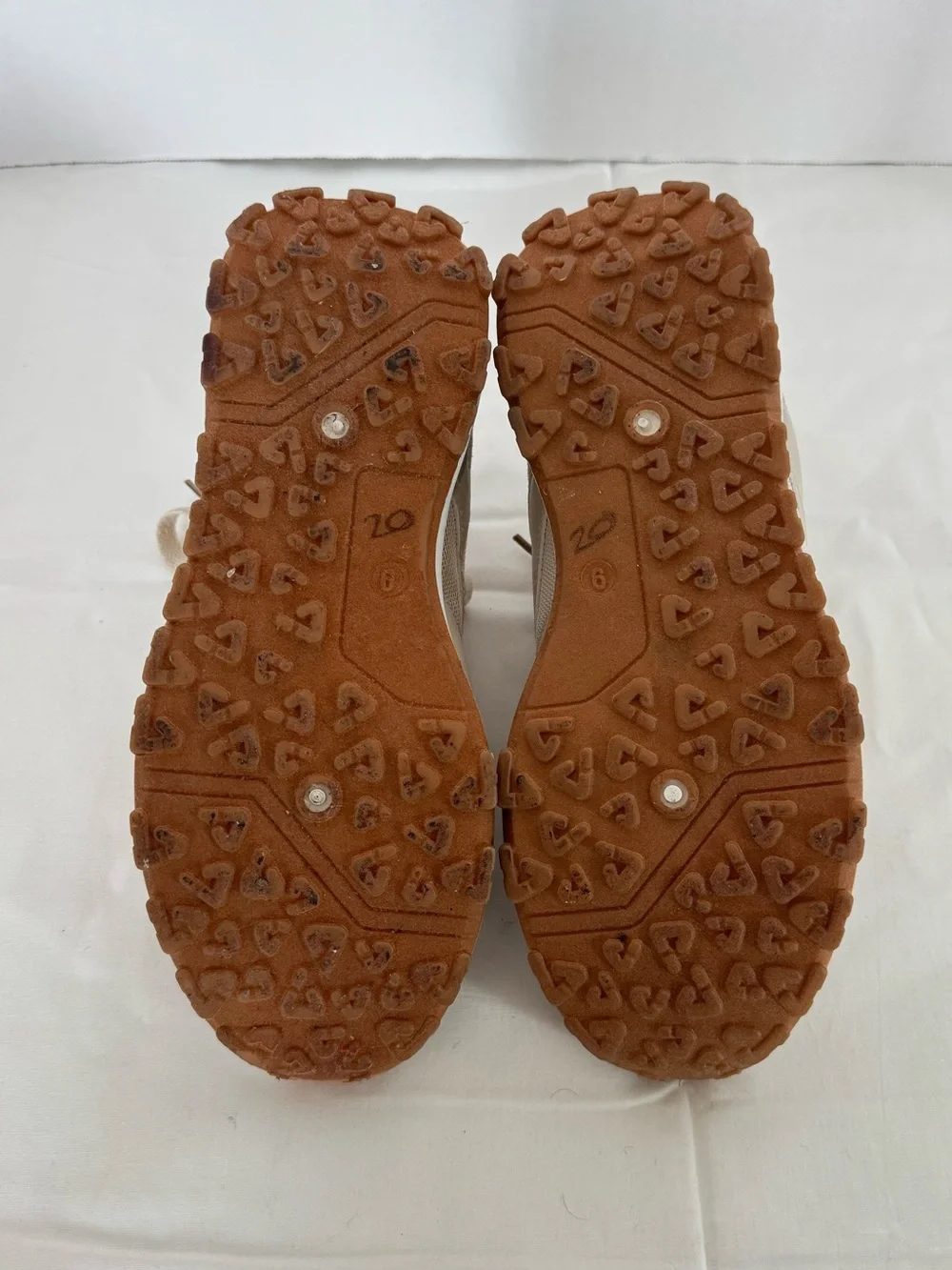 Rachel Zoe Beige and Tan Women's Sneakers - Casual Runner Style Size 9